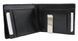 Кошелек-зажим для денег мужской кожаный ROVICKY N79-VT-NL BL-BLACK черный