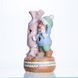 Новогодняя декоративная фигурка с подсветкой 12.5&times;9&times;21 см Новогодний декор Ребёнок с конфетой из фарфора CR-6-11