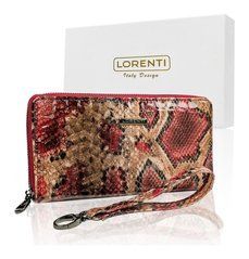 Гаманець жіночий шкіряний LORENTI 76119-DR-6932 червоний