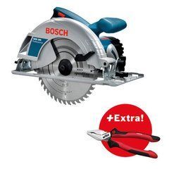 Дискова пила Bosch GKS 190 + плоскогубці Wiha (0615990K33)