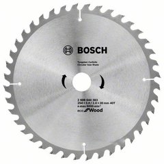 Пиляльний диск Bosch Eco for Wood 254x3,0x30-40T (2608644383)
