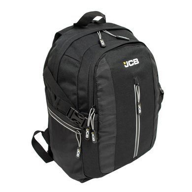 Рюкзак текстильный JCB BP66 (Black/Grey) черный