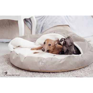 Лежак для собак Lounge Silver 80х80х11см