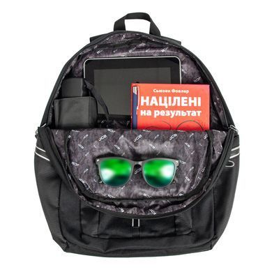 Рюкзак текстильный JCB BP66 (Black/Grey) черный