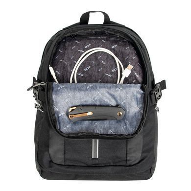 Рюкзак текстильный JCB BP66 (Black/Grey) черный
