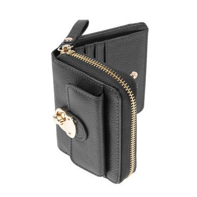 Гаманець жіночий шкіряний Ashwood Y50 BLACK чорний