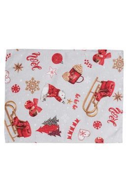 Новогодняя салфетка на стол NOEL 35х45см