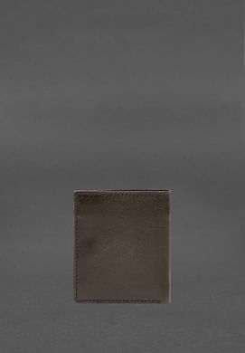 Кожаное портмоне на кнопке Brut темно-бежевый краст