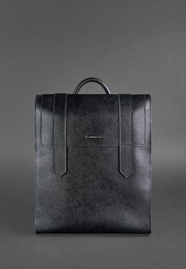 Женский кожаный черный рюкзак Blackwood