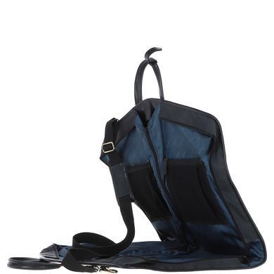 Портплед мужской кожаный Ashwood 8145 BLK черный