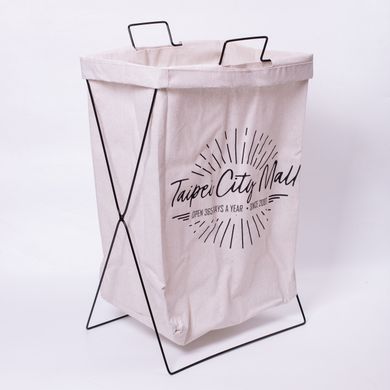 Корзина для белья на подставке 36&times;28&times;58 (см) мягкая HP-41-10
