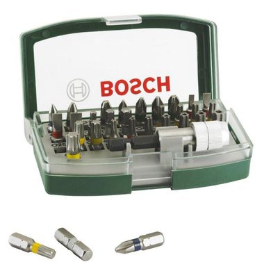 Набір біт Bosch 32 шт + тримач