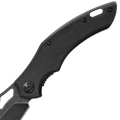 Туристичний кишеньковий ніж Fox Edge Sparrow G-10 (FOX-FE-034) (Італія), Черный