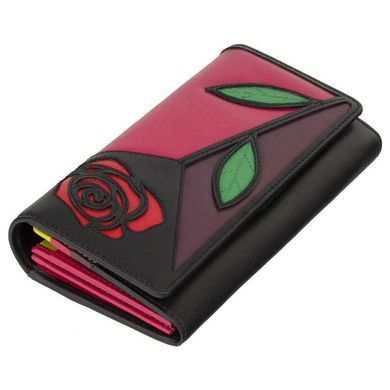 Кошелек женский кожаный Visconti PTL30 Alba (Fuchsia Multi)