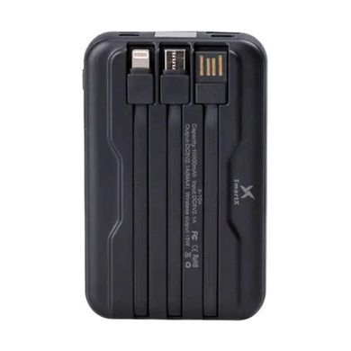 Повербанк с беспроводной зарядкой 10000mah 3 шнура в комплекте X104