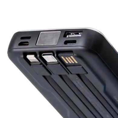 Повербанк с беспроводной зарядкой 10000mah 3 шнура в комплекте X104