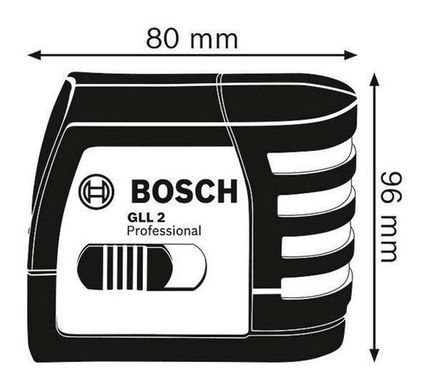 Лазерний нівелір Bosch GLL 2 + MM 2 + BT 150