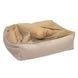 Лежак Для Собак Та Котів Sweet Dreams Velour Ivory M - 80х55х25см