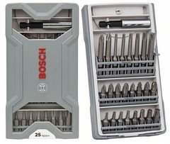 Bosch Набір біт Bosch Mini X-Line Extra Hard, з універсальним магнітним тримачем, 25 шт. 2.607.017.037.