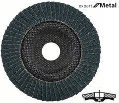 Коло шліфувальне пелюсткове, Bosch K40 125 мм, Expert for Metal (2608606716)