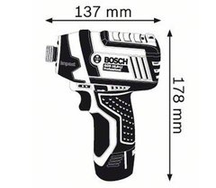 Акумуляторний ударний гайковерт Bosch Professional GDR 12 V-105 (Без АКБ та ЗУ) (06019A6901)