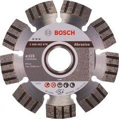 Діамантове коло Bosch Best for Concrete, 115&times;22,23&times;2,2 мм (2608602651)