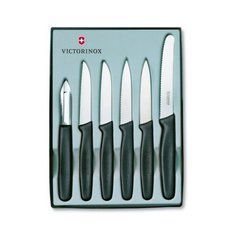 Кухонний набір Victorinox Standard Paring Set, 6 предметів (Vx51113.6), Черный