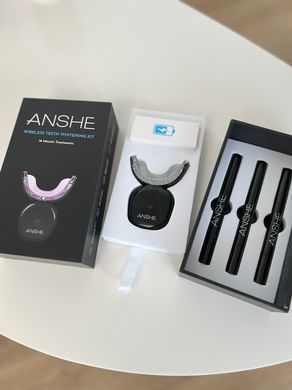 Набір для відбілювання зубів ANSHE - BLACK