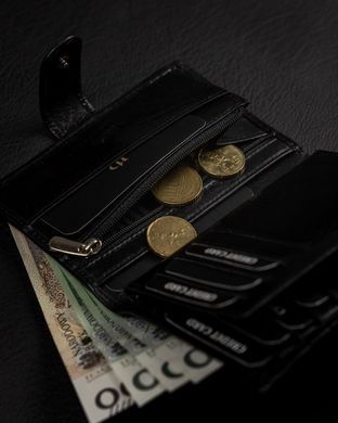 Кошелек мужской кожаный Badura B-N74L-MIL NERO