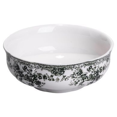 Столовый набор посуды 32 предмета на 6 персон Vintage Elegant фарфоровый Черный YY78-7A