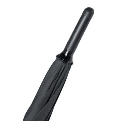Зонт-трость мужской полуавтомат антишторм Fulton Typhoon-1 G844 Black (Черный)