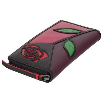 Гаманець жіночий шкіряний Visconti PTL32 Gallica (Fuchsia Multi)
