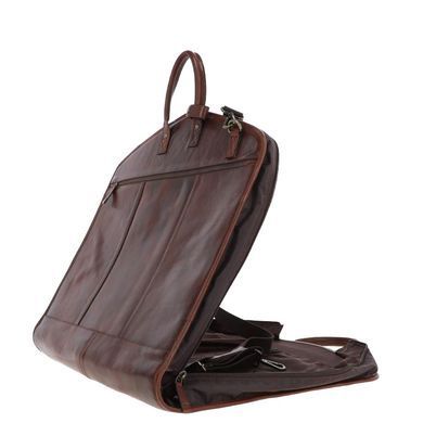 Портплед чоловічий шкіряний Ashwood 8145 BRN темно-коричневий