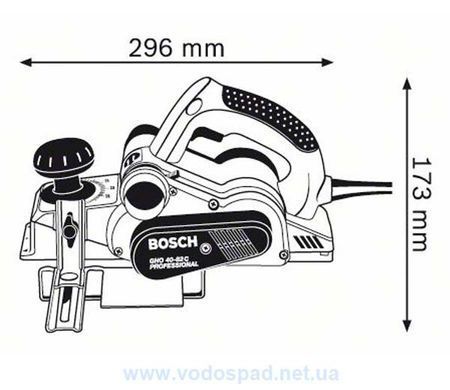 Рубанок Bosch GHO 40-82 C (060159A760)