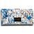 Кошелек женский кожаный Peterson PTN PH24-FO-LFL-7070 Blue синий