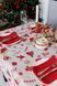 Новогодняя скатерть на стол NOEL 120х136 см