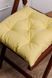 Подушка на стілець MANCHESTER лимонна 40х40 см, Жовтий