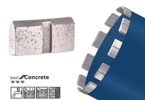 Коронка алмазная Bosch Best for Concrete &oslash;72x450mm,1 1/4" UNC