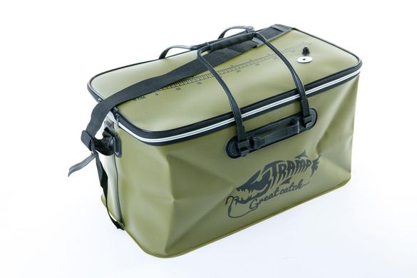 Сумка рибальська Tramp Fishing bag EVA, White-S