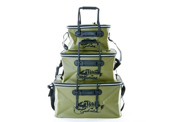 Сумка рибальська Tramp Fishing bag EVA, White-S