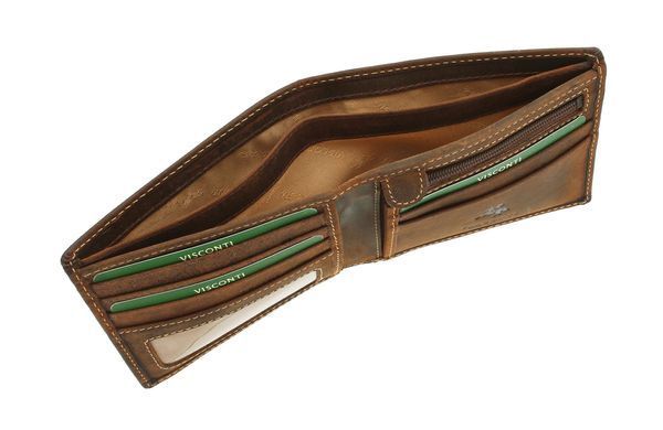 Гаманець чоловічий шкіряний Visconti 707 OIL TAN