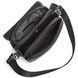 Мессенджер с клапаном через плечо 24х20х6, кожаная барсетка Tiding Bag TD-20033 черная
