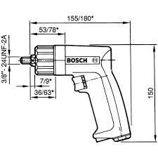 Дриль пневматична Bosch Professional 320 Вт (0607160509)