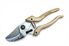 Секатор з ковадлом LOWE N8.104 Natural Series, зріз 24 мм, дерев&rsquo;яні ручки з гікорі