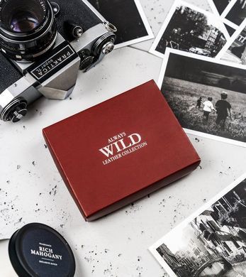 Гаманець чоловічий шкіряний ALWAYS WILD N4L-VTK-BOX-4497 чорний