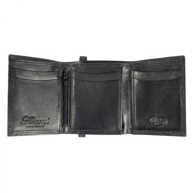 Гаманець чоловічий шкіряний Ashwood 1265 VT BLACK чорний