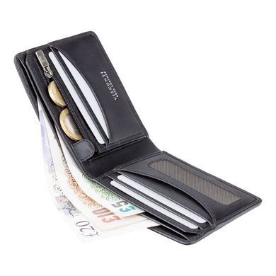 Кошелек мужской кожаный Visconti TSC46 Francesca c RFID Black