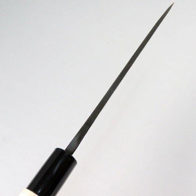 Ніж кухонний Funayuki 165 мм, широкий, Shirogami steel #2, рукоятка магнолія, HANAKUMAGAWA (4580149741089)