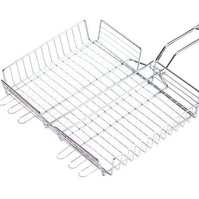 Велика решітка гриль 42*31 (см) для мангалу, барбекю HP458RESH