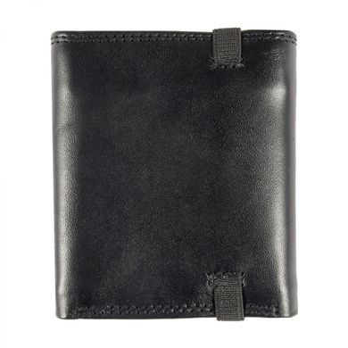 Гаманець чоловічий шкіряний Ashwood 1265 VT BLACK чорний